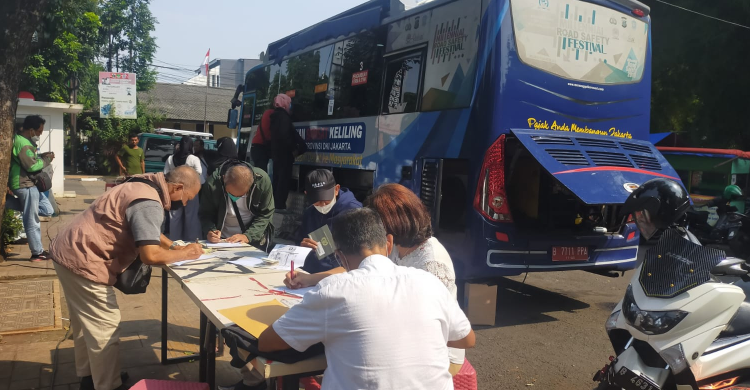 Lokasi Pembuatan SIM Keliling Jakarta, Sabtu 21 Desember 2024 Foto : Ist