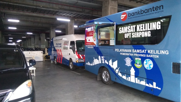 Lokasi Pembuatan SIM Keliling Tangsel, Jumat 20 Desember 2024 Foto : Ist
