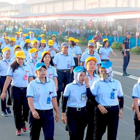 Pandangan Dan Empati Dewan Soal Para Pekerja Sritex Terancam PHK Karyawan PT Sritek. Foto : Ist