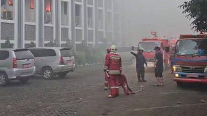 Penyebab Kebakaran di UIN Jakarta yang Sebabkan Kerugian hingga Rp200 juta Foto : Ist