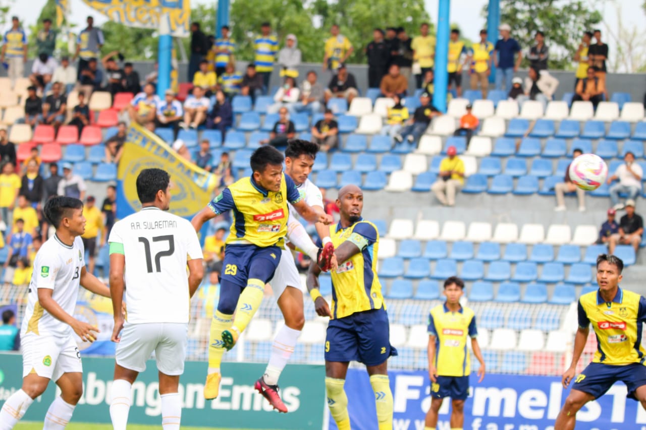 Pertandingan Persikota vs Persikabo. Foto : Rizky