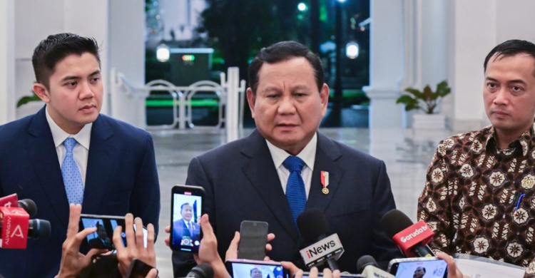 Prabowo: PPN 12 Persen Untuk Barang Mewah, Demi Bantu Rakyat Kecil Presiden Prabowo saat memberikan keterangan pers. Foto : Ist