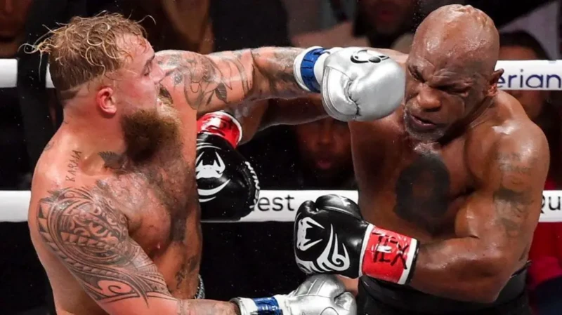 Wow, Pangeran Arab Sawer Rp 11T Mike Tyson Untuk Tanding Ulang Jake Paul vs Mike Tyson. Foto : Ist