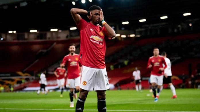 Amad Diallo Tetap Bertahan Di MU Hingga 2030 Ahmad Diallo. Foto : Ist