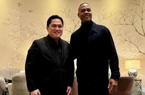 Patrick Kluivert Hari Ini Akan Diperkenalkan sebagai Pelatih Timnas Indonesia Foto : Ist