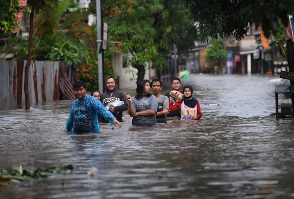 Warga Jakarta Diminta Siaga Banjir Dan Longsor Ilustrasi. Foto : Ist