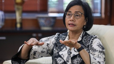 Anggaran Makan Bergizi Gratis Akan Ditambah 100 T Menteri Keuangan Sri Mulyani. Foto : Ist