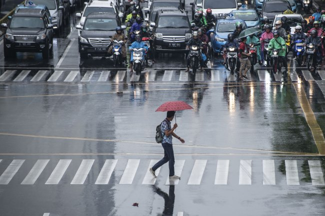 Cuaca Di Jakarta, Senin (3/2) Hujan Atau Panas? Ini Info Dari BMKG Foto : Ist