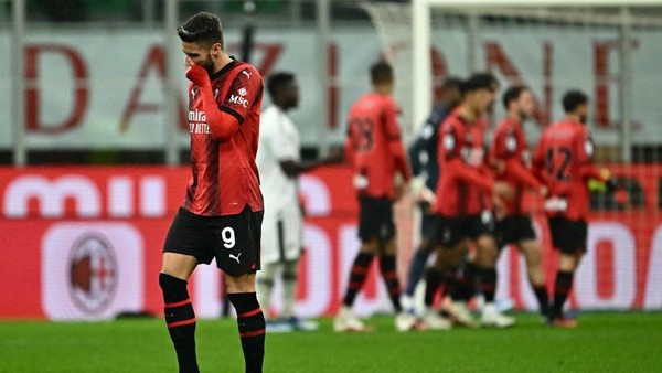 Liga Champions, AC Milan Kalah Tipis Dari Feyenoord Skuad AC Milan. Foto : Ist