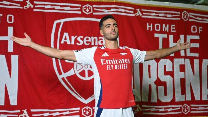 Liga Inggris, Mikel Merino Stiker Andalan Arsenal Pemain baru Arsenal Mikel Merino. Foto : Ist