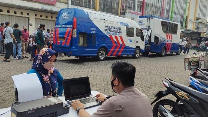 Lokasi Pembuatan SIM Keliling Tangsel, Sabtu 1 Februari 2025 Foto : Ist