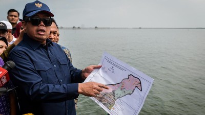 Nusron Tak Cabut 58 HGB Di Laut Tangerang Menteri ATR/BPN NusronvWahid. Foto : Ist
