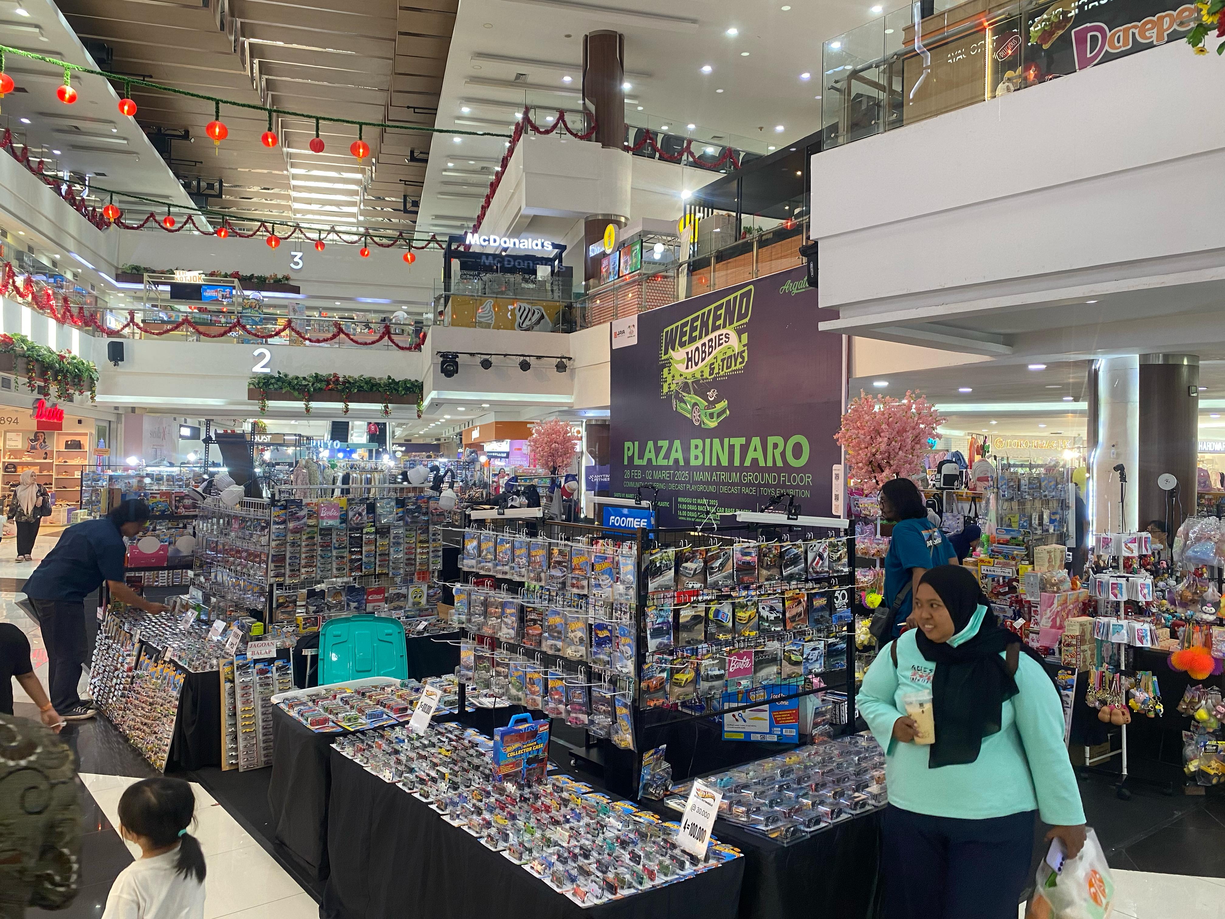 Penggemar Hot Wheels Berkumpul di Acara Weekend Hobbies & Toys Plaza Bintaro Foto : Ist