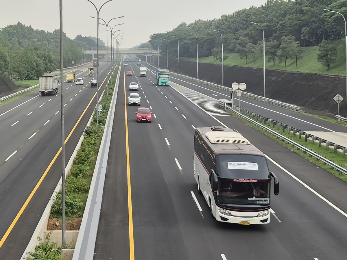 Arus Mudik Lancar, Tangerang-Bandung Cuma Makan Waktu 2,5 Jam Suasana tol Cipali. Foto: Ist