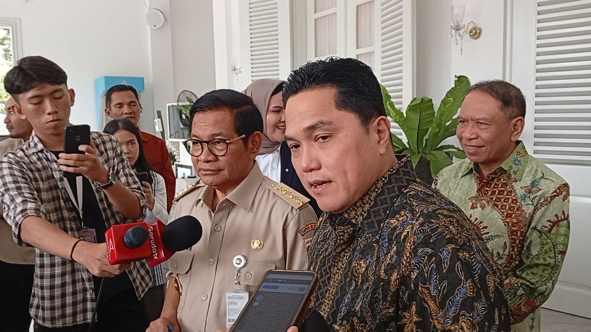 Erick Thohir Ingin Upgrade JIS Untuk Timnas Indonesia Foto : Ist
