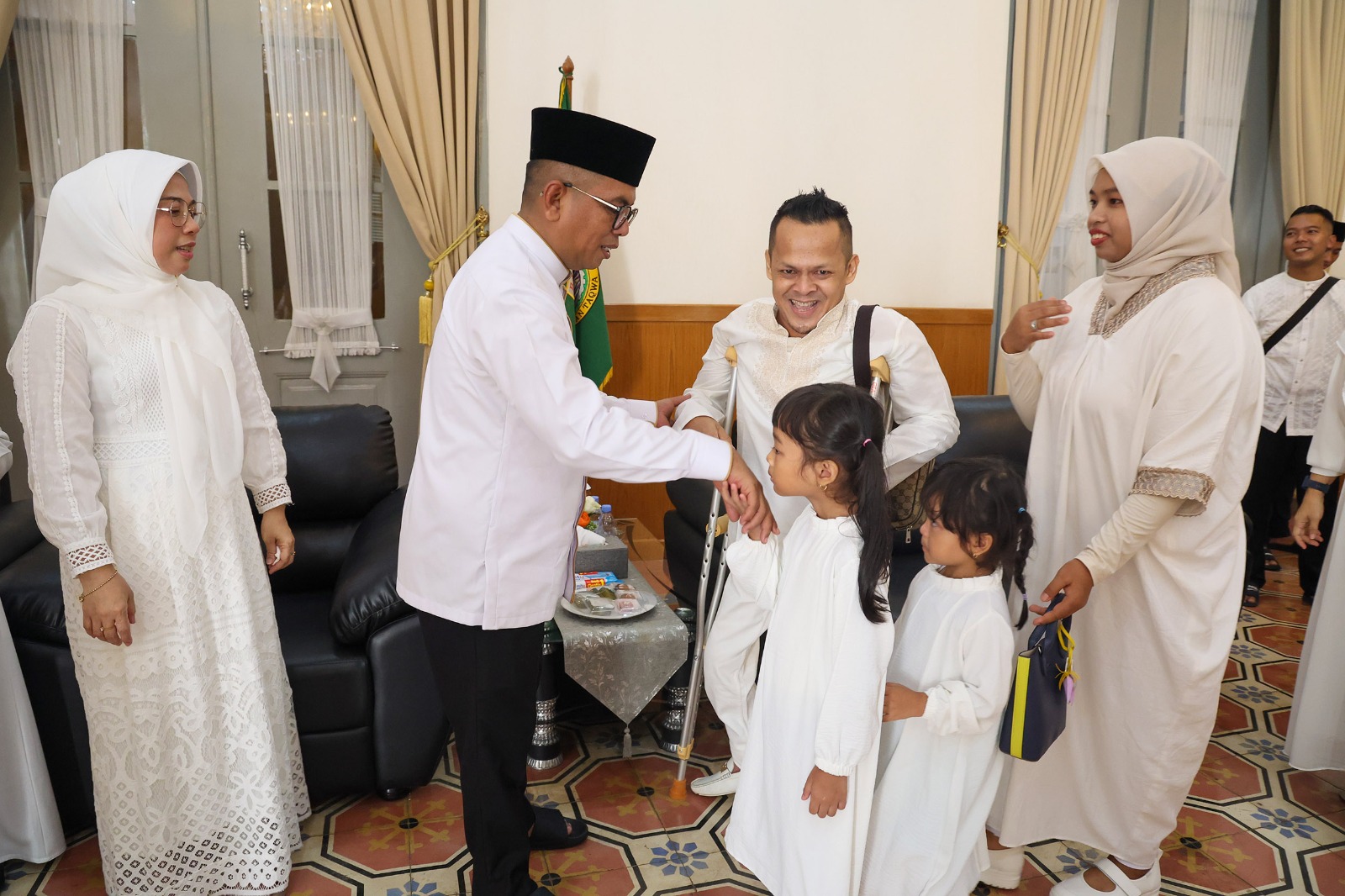 Idul Fitri 1446 H, Gubernur Banten Andra Soni Gelar Open House Foto : Humas Pemprov