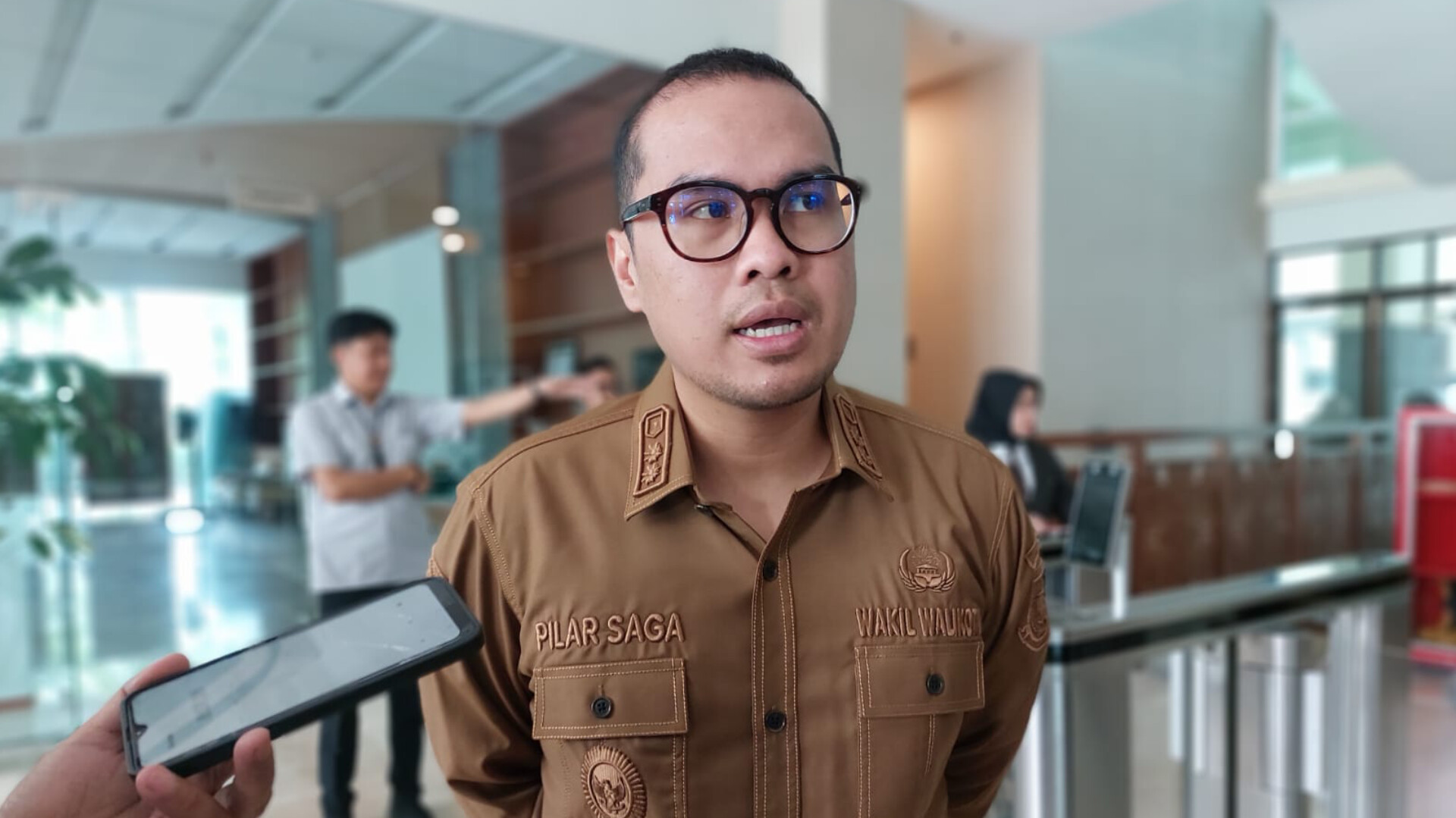 Kabar Gembira, Pilar Pastikan Kehadiran MRT di Tangsel Bakal Segera Terwujud Wakil Wali Kota Tangerang Selatan, Pilar Saga Ichsan, memastikan kehadiran MRT akan segera terwujud, Rabu (23/4). (tangselpos.id/rmn)