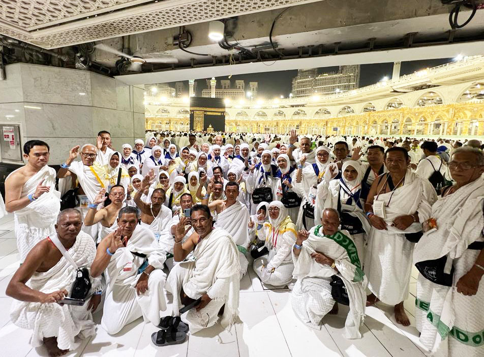 135.093 Jemaah Haji Indonesia Sudah Berada di Saudi Foto : Ist