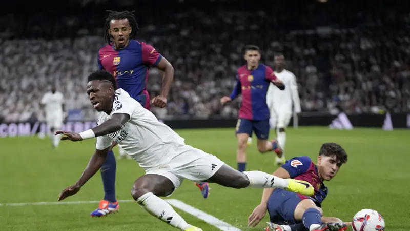 4 Kali Pertemuan Barca Selalu Menang, Real Madrid Kibarkan Bendera Putih Laga Barcelona vs Real Madrid. Foto : Ist