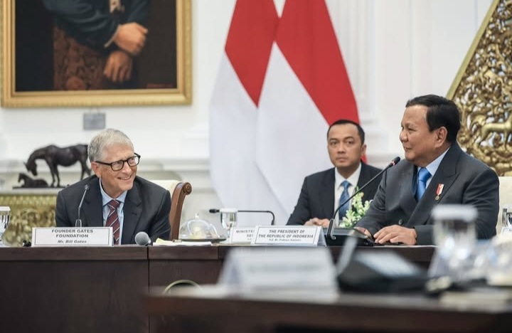 Bantuan Bill Gates untuk Indonesia Sejak 2009 Tembus 159 Juta Dolar AS Foto : Ist