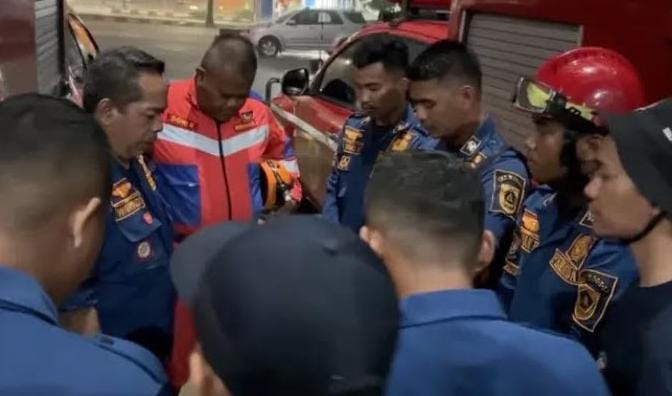 BPBD Lanjutkan Pencarian Anak Perempuan Hanyut di Saluran Air Bogor Foto : Ist