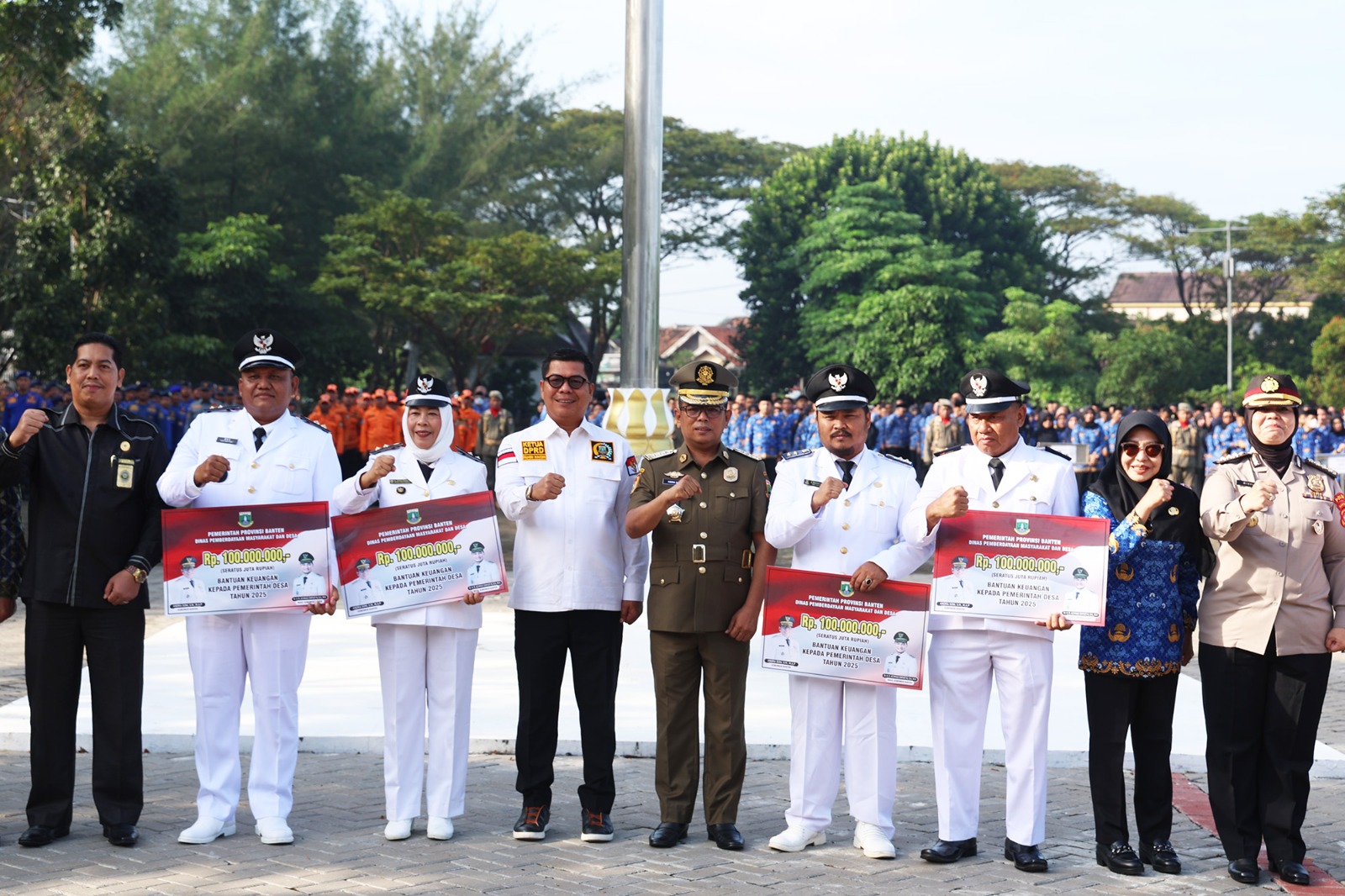 Gubernur Banten Bakal Kucurkan Duit ke Desa Rp 100 Juta Foto : Humas Pemprov