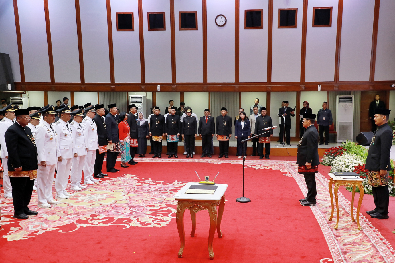 Gubernur Pramono Lantik 59 Pejabat Dilingkungan Pemprov DKI Foto : Ist