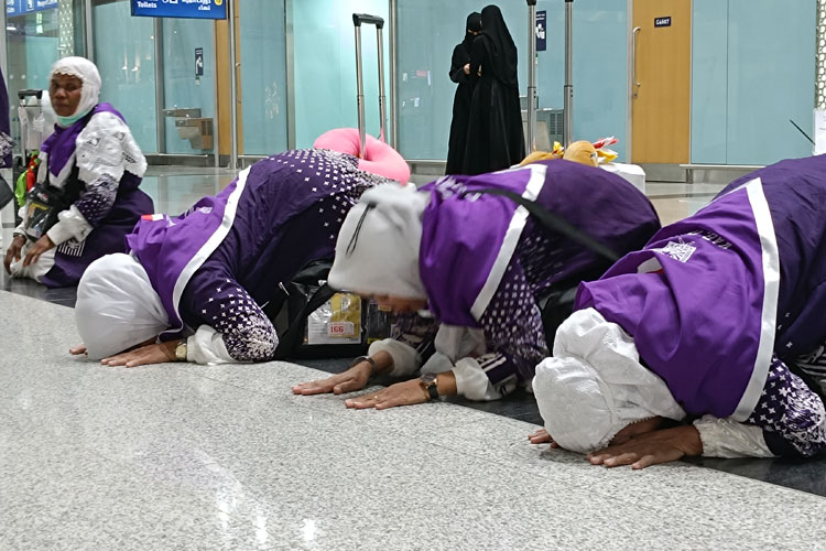 Hari Ini Jemaah Haji Kloter 1 Tiba Tanah Suci Ilustrasi. Foto : Ist