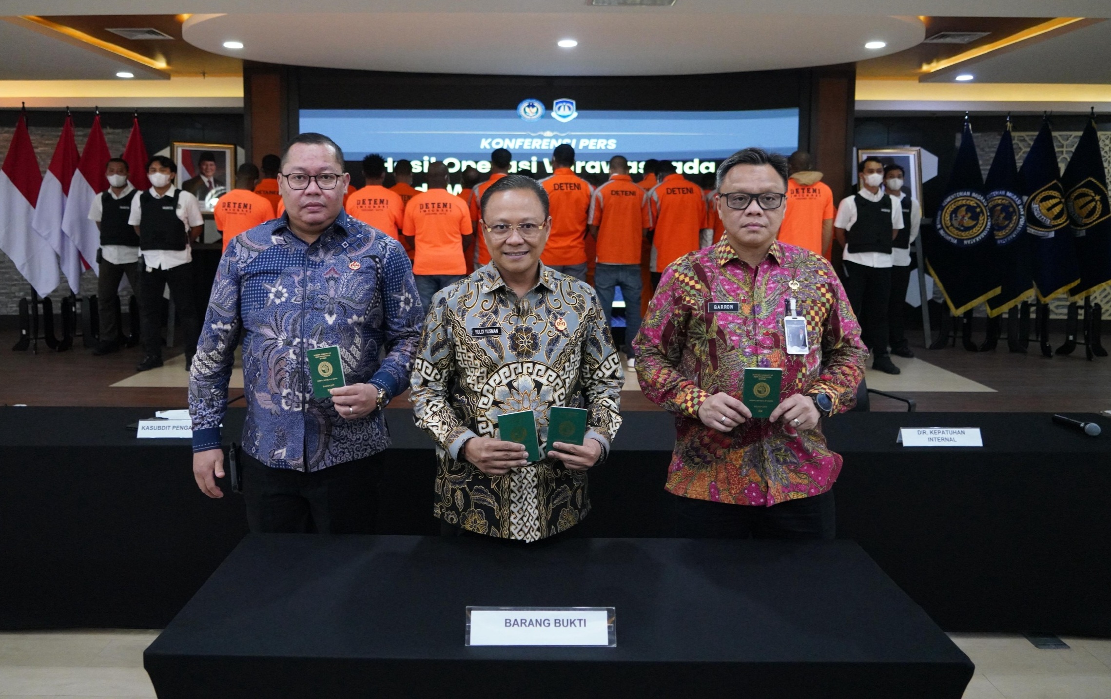 Imigrasi Jaring 170 WNA Di Jadetabek Foto : Ist