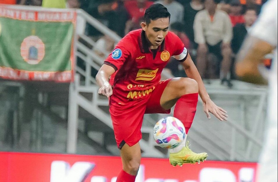 Ini Daftar 32 Pemain Yang Dipanggil Masuk Timnas Kualifikasi Piala Dunia 2026 Salah satu pemain yang dipanggil PSSI Rizky Ridho (Persija Jakarta) Foto : Ist