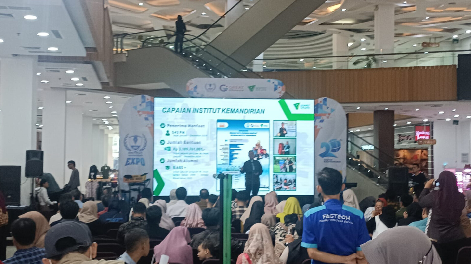Institut Kemandirian Komitmen Tingkatkan Kualitas SDM Indonesia Berdaya Institut Kemandirian menggelar acara bertajuk “20 Tahun Inspirasi Kebermanfaatan” di Teras Kota BSD, Serpong, Tangerang Selatan, Selasa (27/5/2025). (Ist)