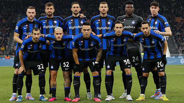 Inter Milan Vs Verona, Yang Tersayang Buru Scudetto Skuad Inter Milan. Foto : Ist