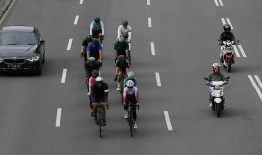 Jakarta Belum Ramah Pesepeda Dan Pejalan Kaki Foto : Ist