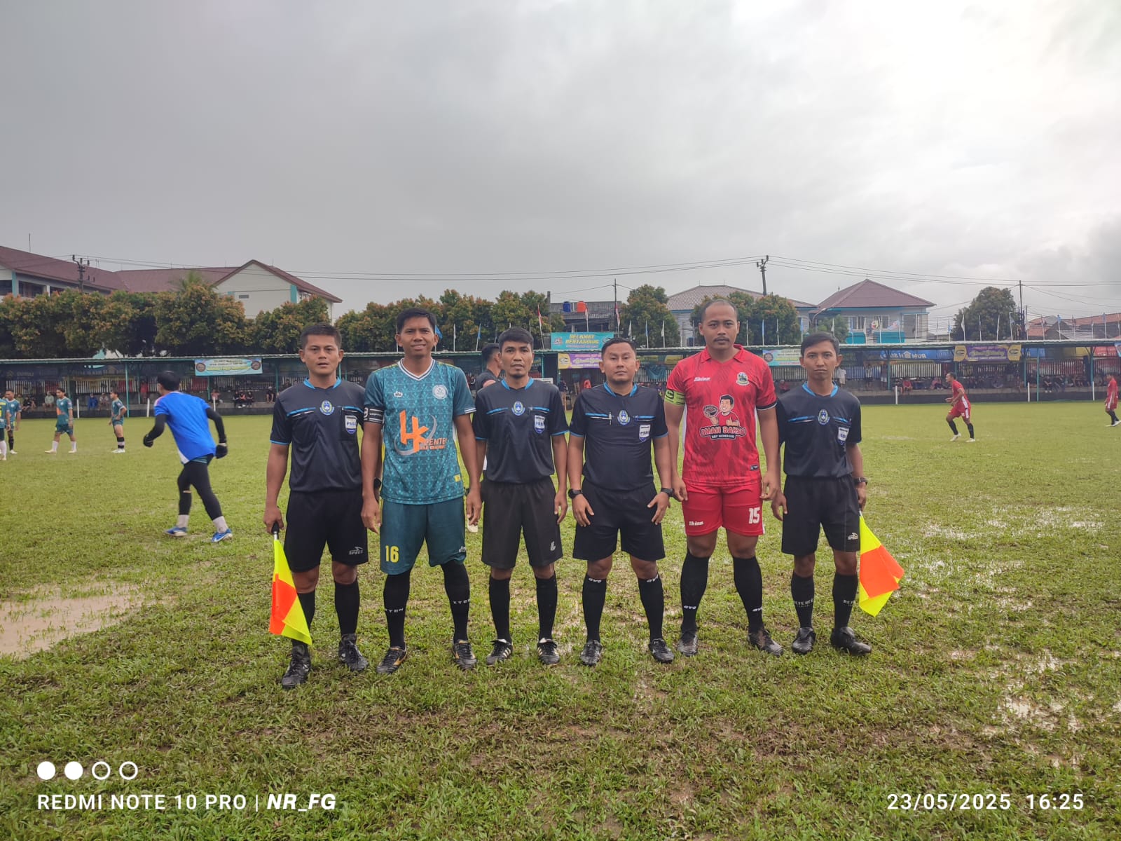Lolos Lewat Gol Supersub, Manajer BBP Kecewa Kepemimpinan Wasit Andri Boteng menjadi wasit dalam laga BBP lawan HW.(ist).