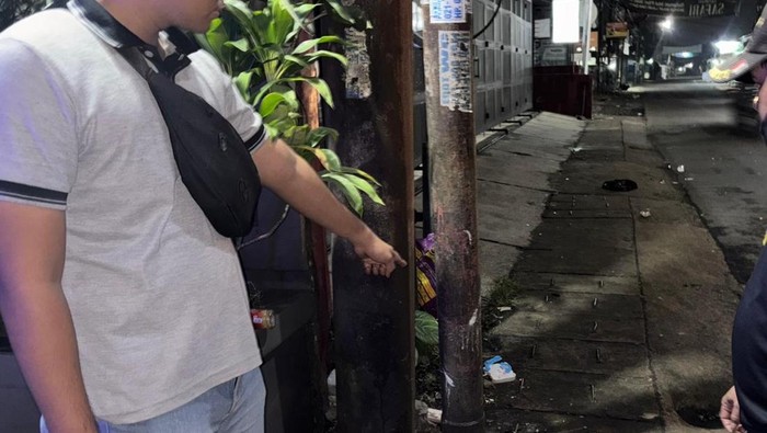 Pelaku Tawuran Ditangkap Polisi usai Tabrak Tiang Listrik di Pondok Ranji Foto : Ist