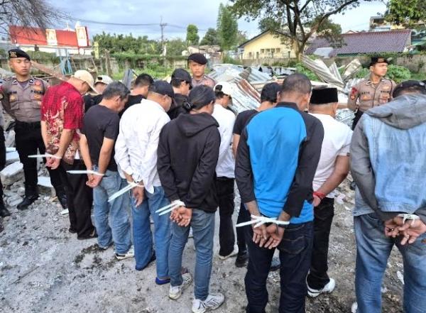 Penertiban Lahan BMKG Berdampak Terhadap Penyewa Lapak Foto : Ist
