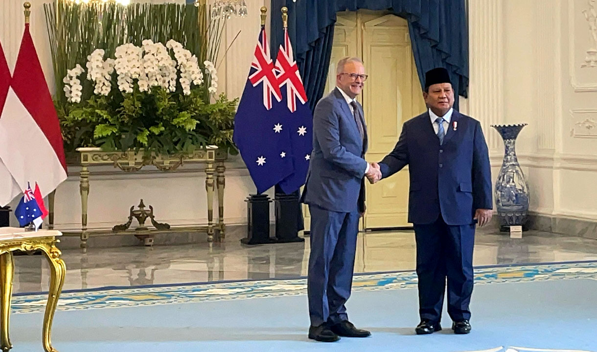 Prabowo Ajak PM Austrasia Naik Kuda Dan Menginap Di Hambalang Foto : Ist