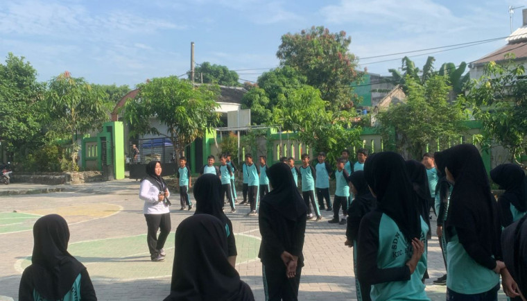 Puskesmas Gembong Lakukan Pengukuran Kebugaran Jasmani Pada Siswa Ist.