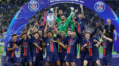 Adu Gengsi PSG Vs Atletico Madrid Di Piala Dunia Antarklub 2025. Selebrasi PSG usai merebut gela Liga Champions 2024/2025. Foto : Ist
