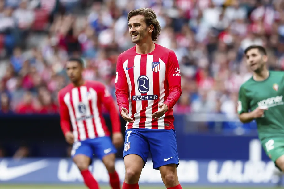 Antoine Griezmann Perpanjang Kontrak Di Atletico Madrid Sampai 2027 Penyerang Atletico Madrid Antoine Griezmann. Foto : Ist