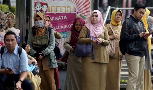 ASN DKI Wajib Naik Transportasi Umum Setiap Rabu Ilustrasi. Foto : Ist