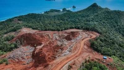 Bahlil: Soal Tambang Nikel Di Pulau Gag Raja Ampat, Overall Tak Ada Masalah Lokasi Tambang Nikel di Raja Ampat. Foto : Ist