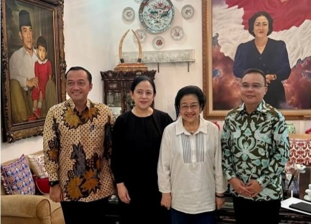 Bertemu Megawati, Dasco Bawa Pesan Khusus Prabowo Foto : Ist