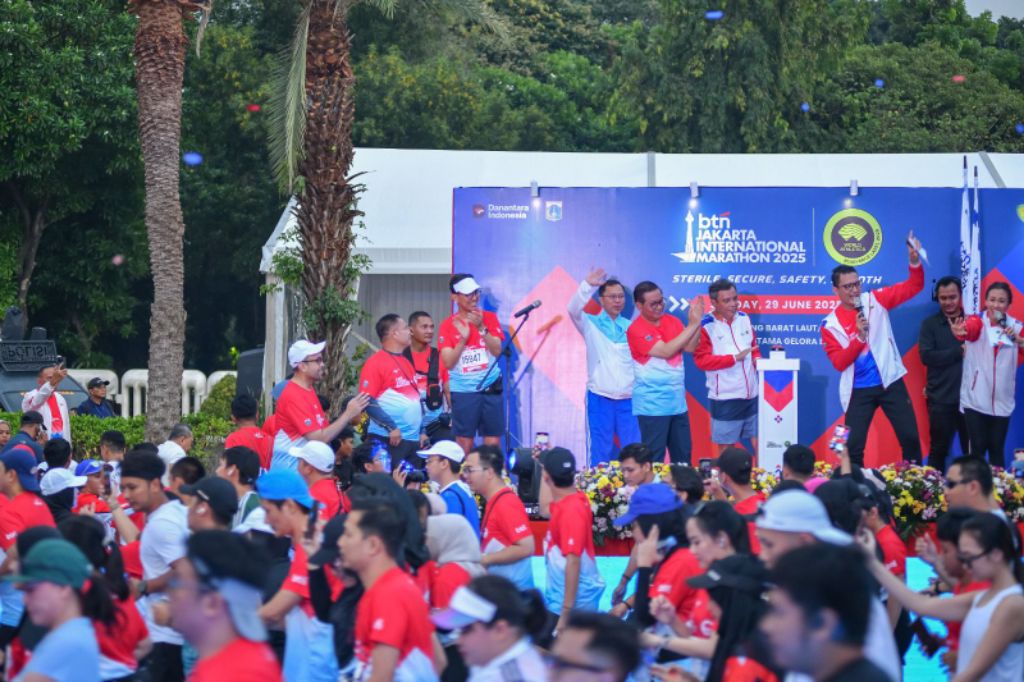 BTN JAKIM Membawa Berkah Bagi Hotel & Pusat Kuliner Di Jakarta BTN Marathon 2025 sukses digelar, diikuti lebih dari 31ribu peserta dari 51 Negara. Foto : Ist