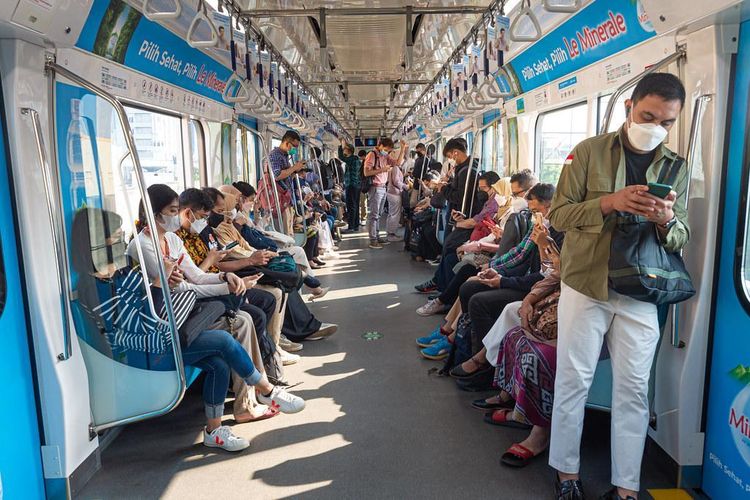Dalam Rangka HUT DKI, Naik MRT, Transjakarta Dan LRT Cuma Rp 1 Pada 22 Juni 2025 Ilustrasi. Foto : Ist