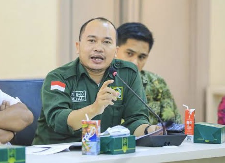 Dewan Sebut Penghapusan BPJS PBI Serampangan Anggota DPRD Kabupaten Lebak dari Fraksi PKB Rijal, sedang melakukan rapat di Gedung DPRD Lebak, beberapa waktu lalu.