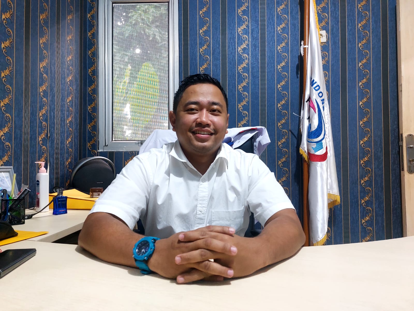 Genjot PAD, Dishub Tangsel Kaji Potensi Retribusi Uji Kelayakan Kendaraan UJI. Kepala UPT PKB Dishub Tangsel, Heris Cahya Kusuma, Rabu (4/6). Foto: Ist