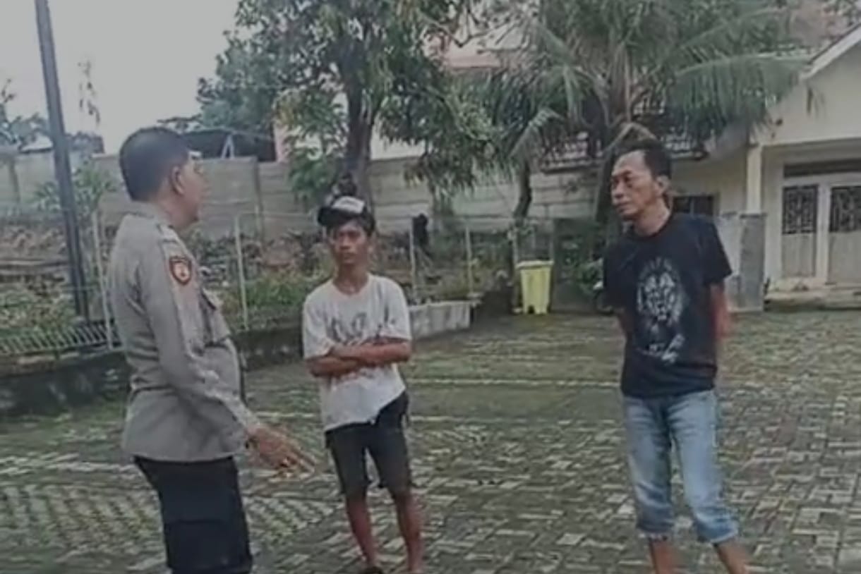 Jukir TPU di Ciputat Timur Marah-marah Tak Dikasih Uang Parkir Foto : Ist