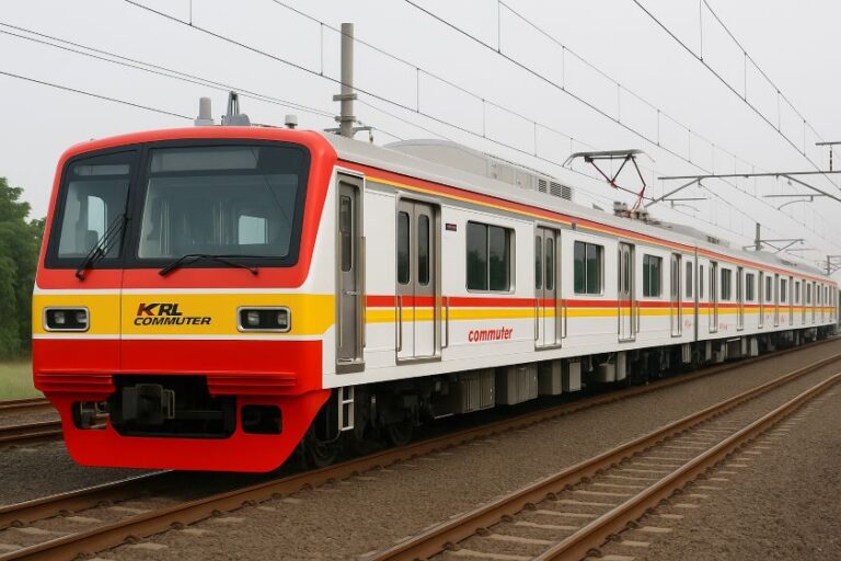 KAI Commuter Operasikan Tiga Kereta Baru Asal China Foto : Ist