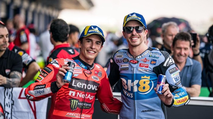 Kakak Beradik Marquez Berebut Gelar MotoGP 2025 Marc Marquez dan Alex Marquez. Foto : Ist